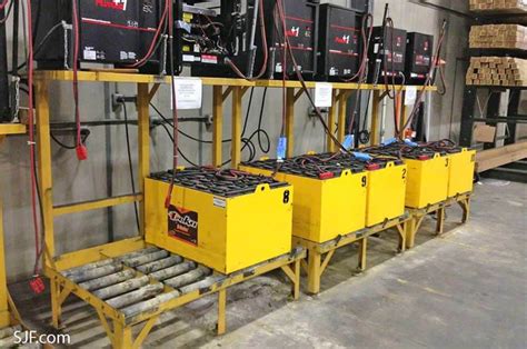 forklift battery metal box|forklift battery carrier stand.